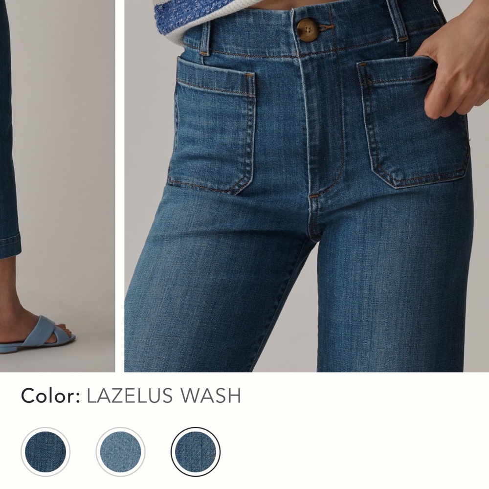 Anthropologie the Colette Cropped Jeans